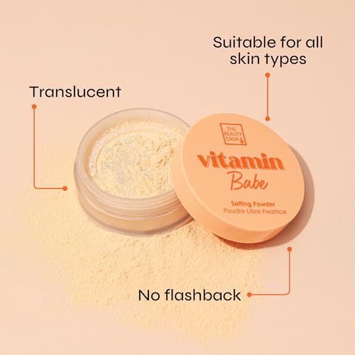 Translucent Vitamin Babe Setting Powder - Talc-Free Loose Face Powder - Flawless Finish