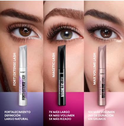 Studio Look Max Volume Lash Mascara - Waterproof Volume Effect | Black, 8g (0.28 oz)