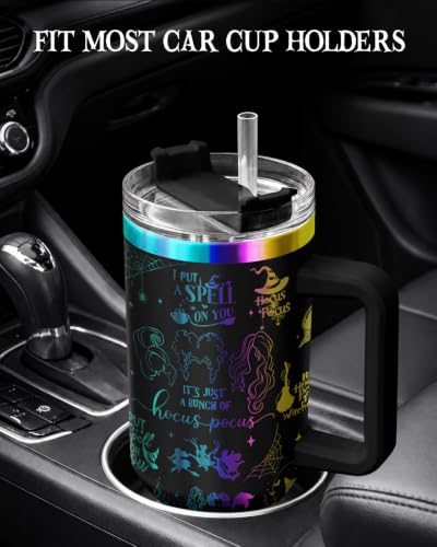 Halloween Witchy 40oz Stainless Steel Tumbler - Magical Drinkware Variation