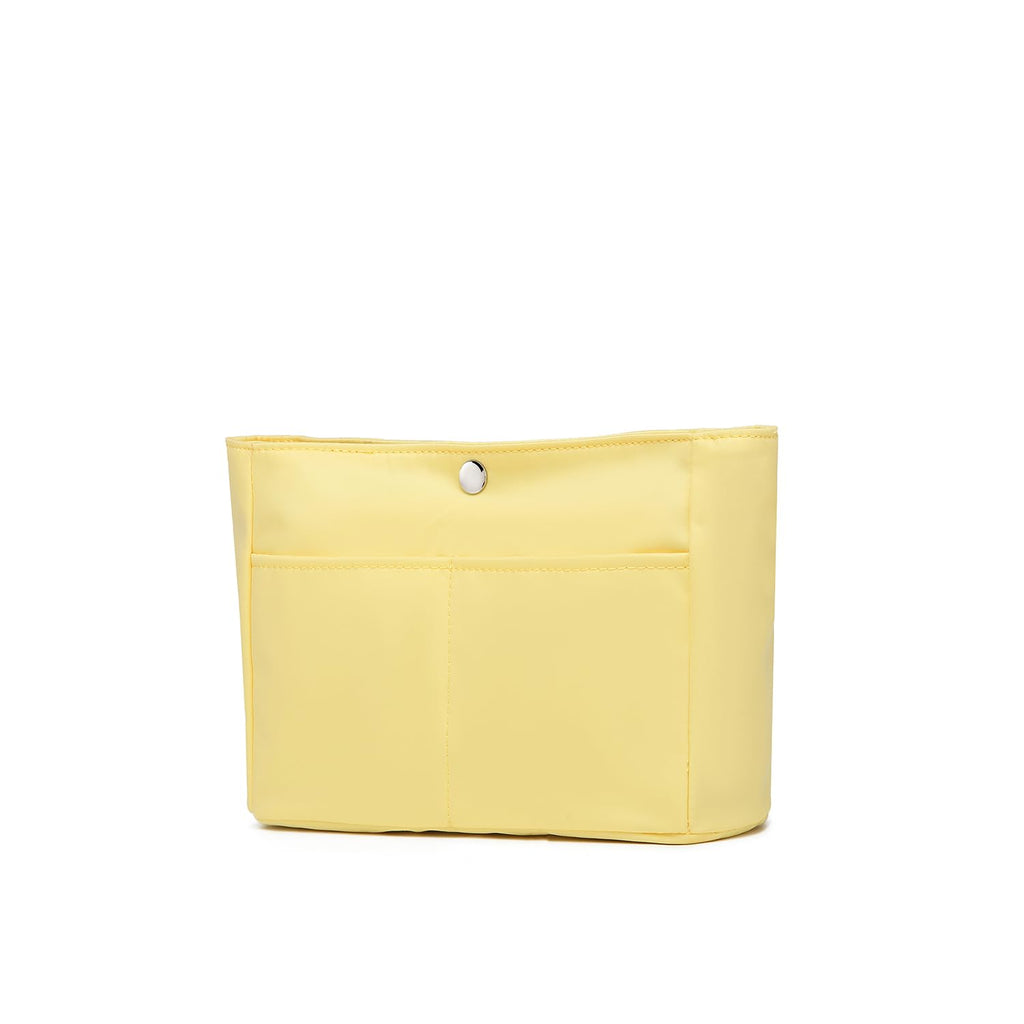 YONEBN Waterproof Storage Bag Lightweight Large Capacity Nylon Bag Inner Bag Handbag Organizer (Nylon/Yellow)
