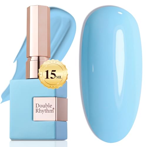 15ML Gel Nail Polish - Same Color Soak Off UV LED Manicure Art DIY Light Blue
