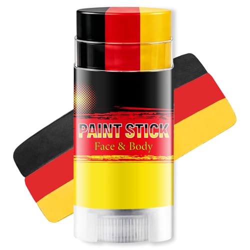 Germany Face Paint Stick - 3 Colors for Sports & Events - Variation 06-Germany