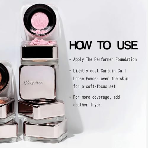 About-Face Curtain Call Light Loose Setting Powder - Veil Variation 0.35oz