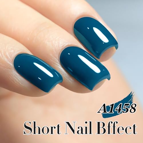 Double Rhythm 15ML Gel Polish - Lake Blue, Same Color, Soak Off, Salon & DIY