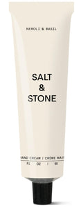 Salt & Stone Hand Cream - Hydrating & Nourishing Formula for Dry Cracked Hands | Neroli & Basil, 2 fl oz