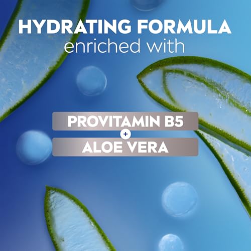Men's Hydrating Shave Gel with Aloe Vera & Provitamin B5 - 3 Pack, 7 Oz