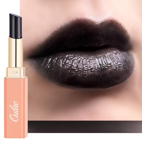 Black Lipstick with Glossy Finish - Hydrating Vegan Lip Balm 2.2g