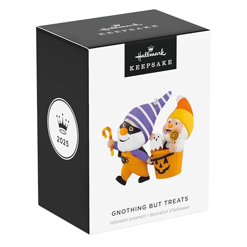Hallmark Keepsake Halloween Ornament Gnothing But Treats Gnome Variation