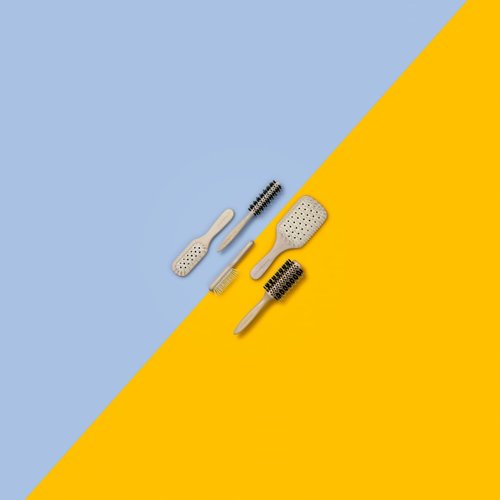 Philip Kingsley Vented Round Hair Brush for Blow Drying, Curling, Volumising, and Styling Hair, Nylon Bristle Brushes, 60mm Radial