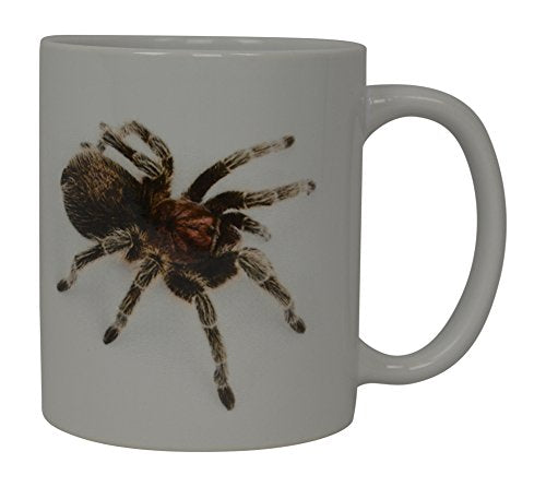 Funny Spider Coffee Mug - Realistic Tarantula Design for Men Women Office & Party