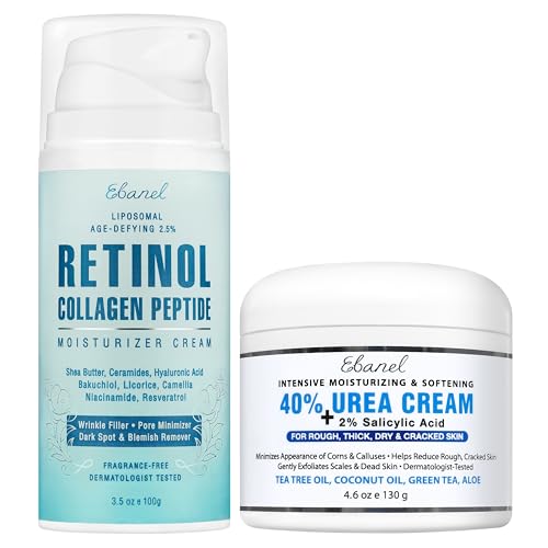 Urea 40% & Retinol Moisturizer Bundle - Intensive Skin Hydration & Anti-Aging