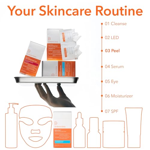 Dr. Dennis Gross Alpha Beta Ultra Gentle Daily Peel: for Dehydrated or Sensitive Skin, Uneven Tone or Texture, Fine Lines or Enlarged Pores (5 Treatments)