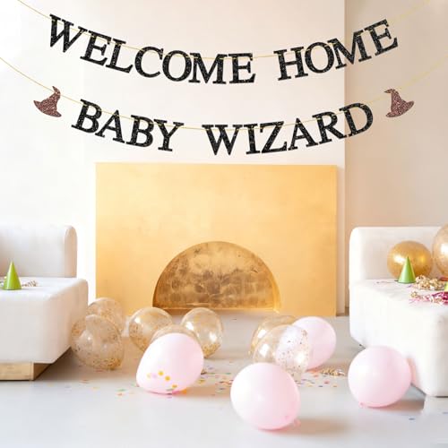 Magical Wizard Baby Shower Banner - Gender Reveal & Party Decor