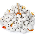 120 Pcs Fall Artificial Pumpkins Foam Decor 3.15 Inch - White Variation