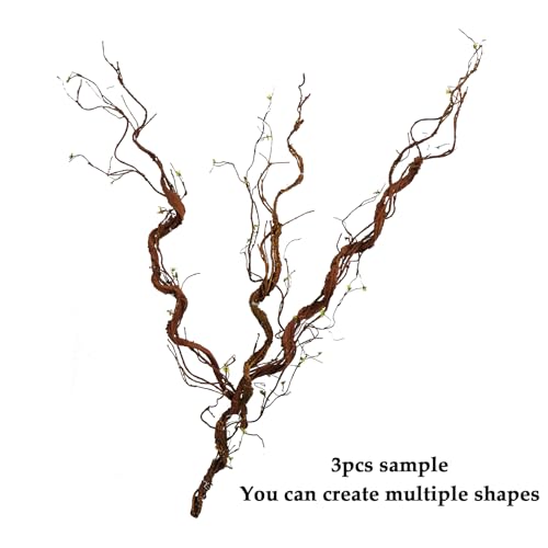 67in Fake Grapevine Garland with Flexible Branches for Wall Decor