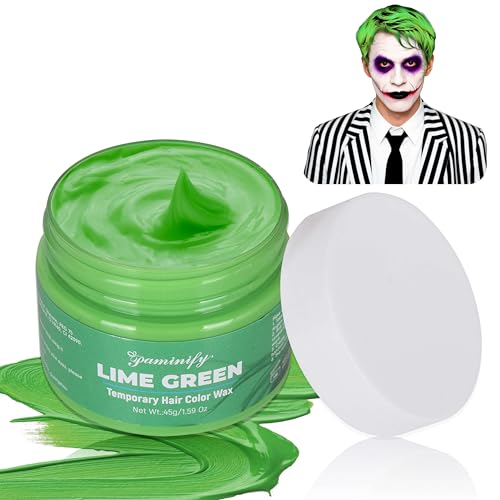 Temporary Hair Color Dye Lime Green - Halloween, Cosplay & St Patrick's Day