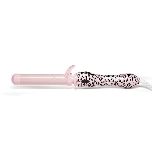 Beachwaver Co. S1.25 Rotating Curling Iron - Pink Catwalk | Automatic 1 1/4-Inch Ceramic Iron for Medium-to-Long Hair | Travel-Friendly Design with Auto Shut-Off