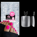 Square Toe Nail Tips 312Pcs Full Cover Gel Toenail Extensions - UNA GELLA