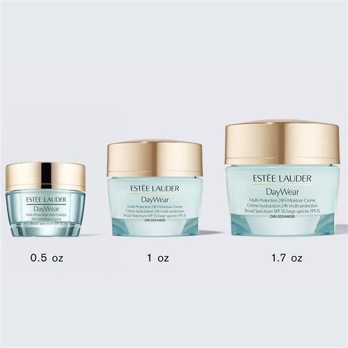 Estée Lauder DayWear Multi-Protection Anti-Oxidant 24H-Moisture Cream SPF 15 | Anti-Aging Moisturizer | Face Moisturizer for Normal/Combination Skin, 1 Ounce
