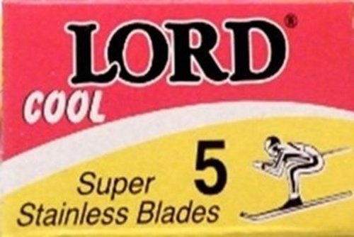 Lord Cool Double Edge Safety Razor Blades, 100 blades (20x5)