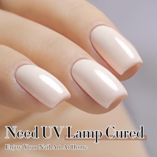 Double Rhythm 15ML Gel Polish - Pink White Same Color & Bottle Variation