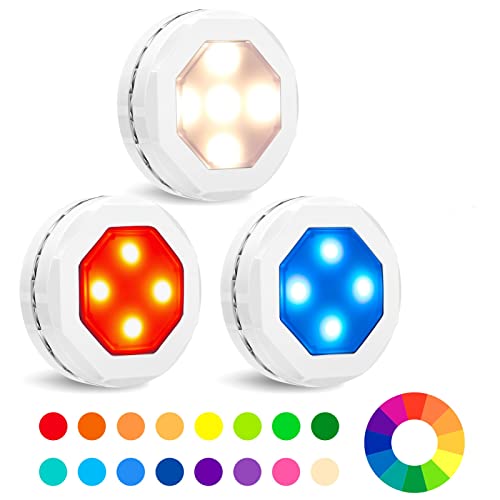 6 Pack RGB Pumpkin Lights with Remote Control Dimmable Timer Halloween Decor