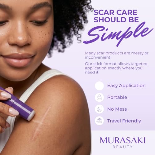 Silicone Scar Stick SPF 30 with Vitamin E - 10g x 2 Travel Sets - Scar Skin Care
