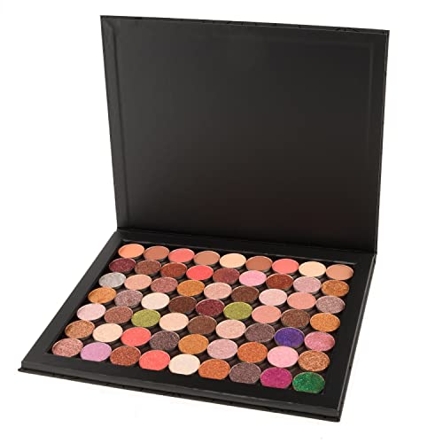 Large Magnetic Makeup Palette for Eyeshadow, Blush & Powder - Diamond Shape