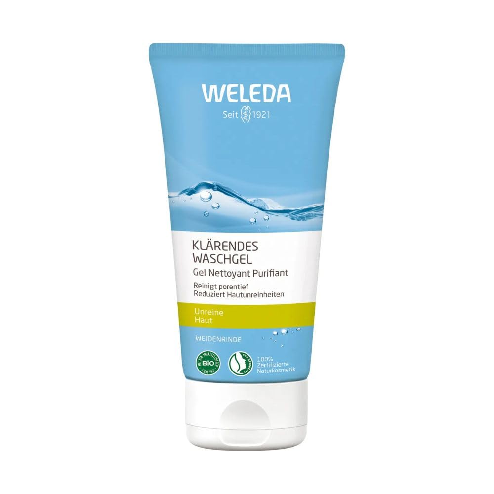 Weleda Clarifying Cleansing Face Gel - Purifying Formula for Clear Skin | 3.4 Fl Oz