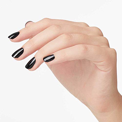 OPI Nail Lacquer Black Onyx Nail Polish - Classic Cremé, Shimmer & Glitter