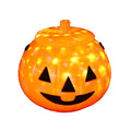 Light-Up Halloween Pumpkin Candy Bucket Jack O Lantern Decor