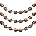 Football Party Decorations Banner - Brown, 24-Pendant Game Day Wall Decor