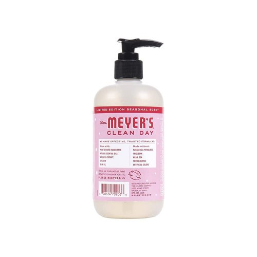 Mrs. MEYER'S CLEAN DAY Hand Soap Variet (4 Count (Pack of 1), Gingerbread + Iowa Pine + Peppermint + Snow Drop)