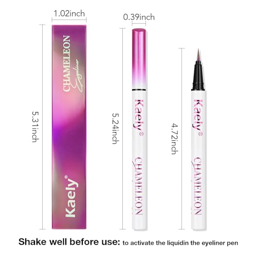 Purple Multichrome Liquid Eyeliner with Glitter - 1 Pack