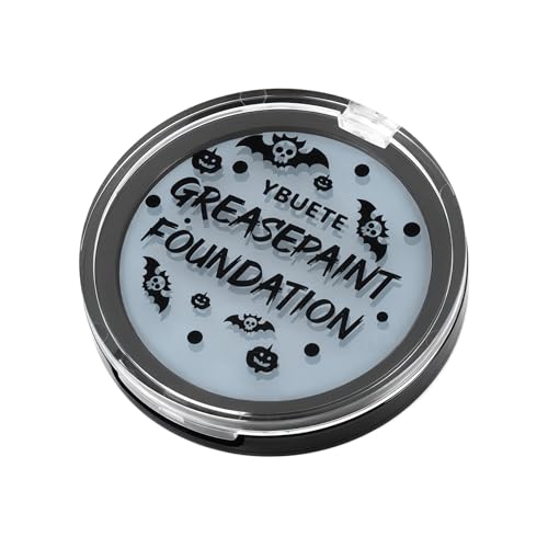 Oil-Based Face Body Painting Foundation - Grey, Waterproof Halloween SFX