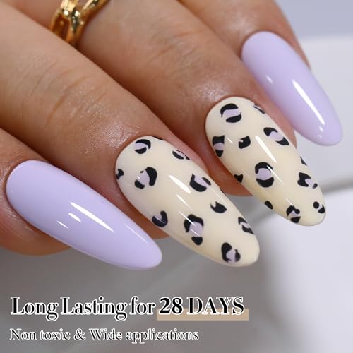 Double Rhythm 15ML Gel Nail Polish - Cream Beige, Same Color, Soak Off, Manicure & DIY