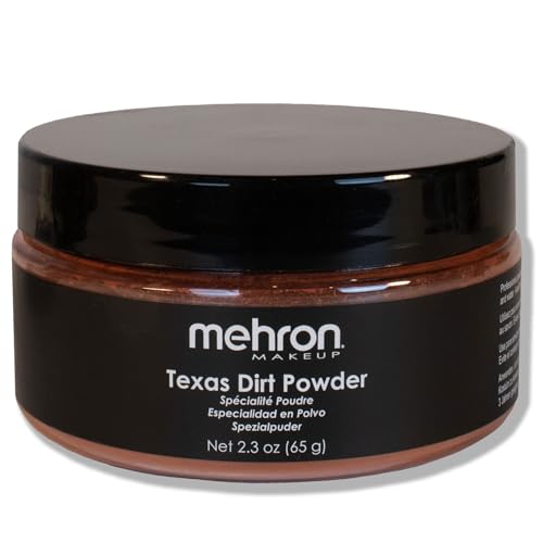 Mehron Makeup Special FX Powder Texas Dirt - Fake Dirt for SFX, Halloween & Cosplay, 2.8 oz