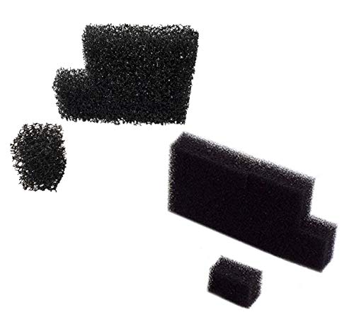 Makeup Stipple Sponge Blocks Set - Small & Large Pore FX & Theater Sponges