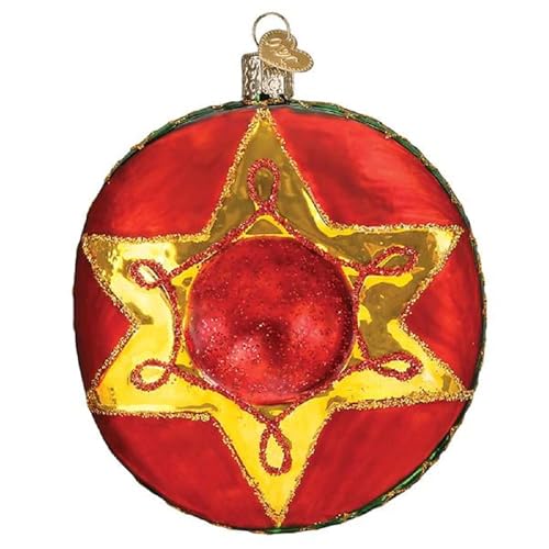 Christmas Glass Ornament - Hand-Painted Sombrero Holiday Decoration