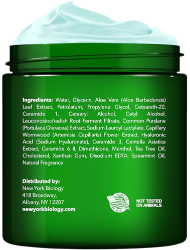 Tea Tree Foot Cream - Hydrating Moisturizer for Dry, Rough Feet 8 oz