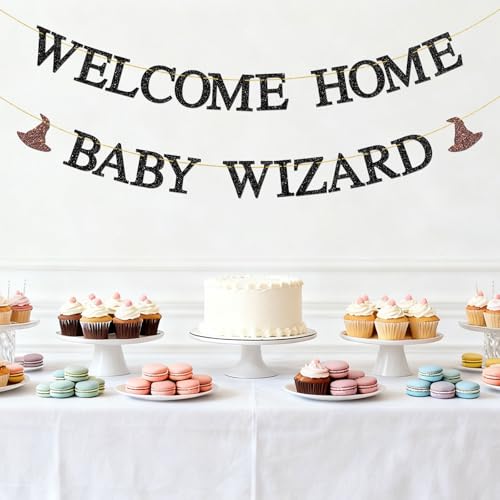 Magical Wizard Baby Shower Banner - Gender Reveal & Party Decor
