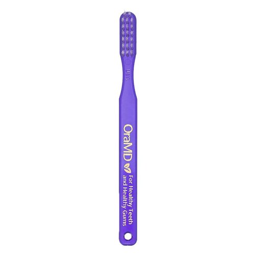 OraMD Soft Bristles Toothbrush - Gentle Care for Sensitive Teeth & Gums - Pack of 6 Manual Toothbrushes