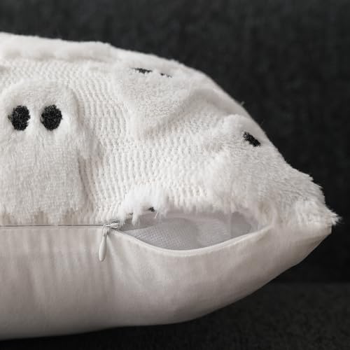 Halloween Pillow Cover 14x36 Inch Ghost Design White Black Variation of THIS Listing