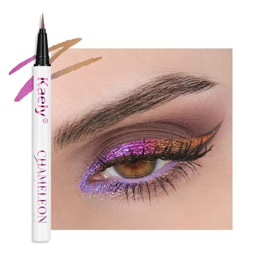 Purple Multichrome Liquid Eyeliner with Glitter - 1 Pack