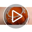 Halloween Pumpkin Candy Bowl Trick or Treat Basket - Large Ceramic Pumpkin Design - Variation: Pumpkin