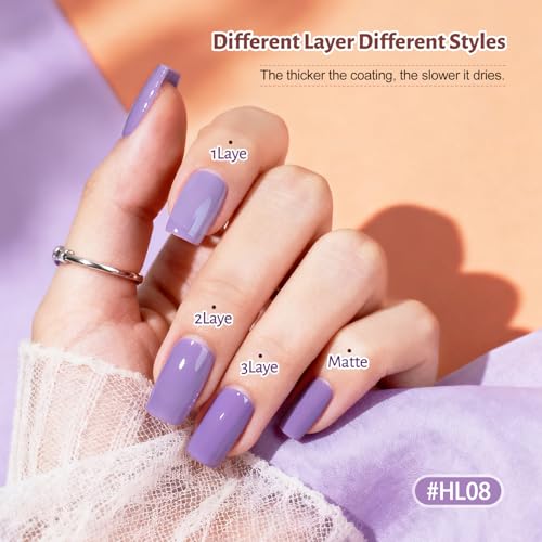 OpenLive Autumn Maple Leaf Nail Polish Set - 12 Vibrant Colors, 5ML