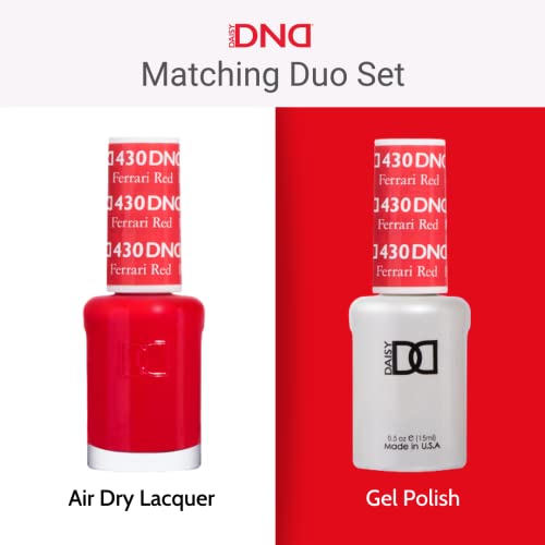 DND Gel Nail Polish Duo Snow Way! Iridescent Silver Glitter Set - 0.5 Fl Oz
