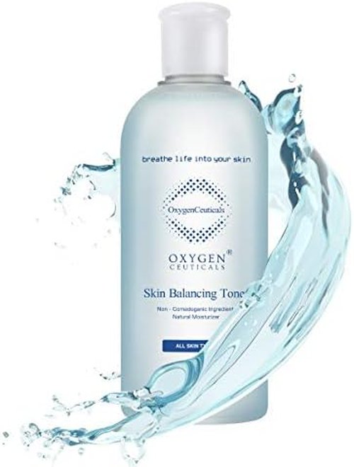 OxygenCeuticals Skin Balancing Toner - Hydrating pH Balancer with Centella & Lavender Extracts | 10 fl. oz (300ml)