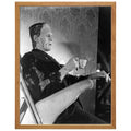 Frankenstein Movie Poster 11x14 Framed - Vintage Horror Wall Art - 14"L x 11"W