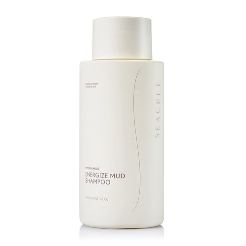 SEACRET Minerals HydraMud Shampoo - Natural Mud Formula Enriched with Argan Oil | SLS-Free, 13.3 FL Oz